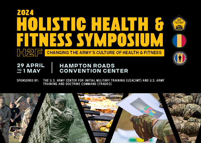 2024 Holistic Health and Fitness Symposium (H2F) - Military Expos